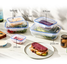 Food containers (2725ml,1675ml,975ml,565ml,310ml)