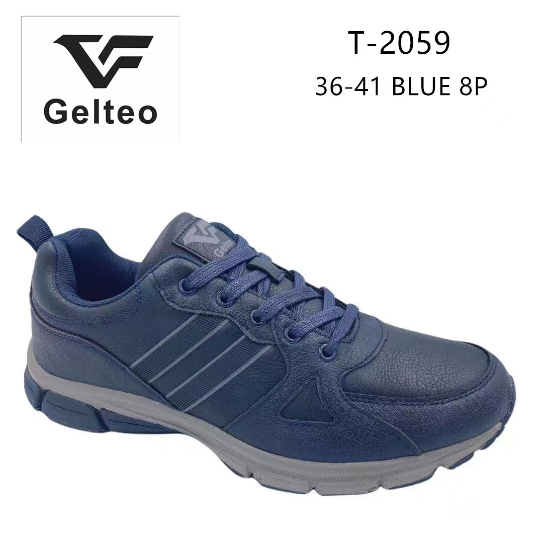 Męskie buty sportowe firmy GETO T-2059 Blue