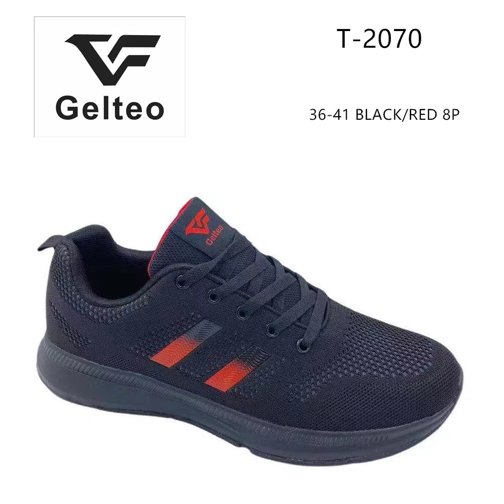 Damskie buty sportowe firmy GETO T-2070 Black/Red