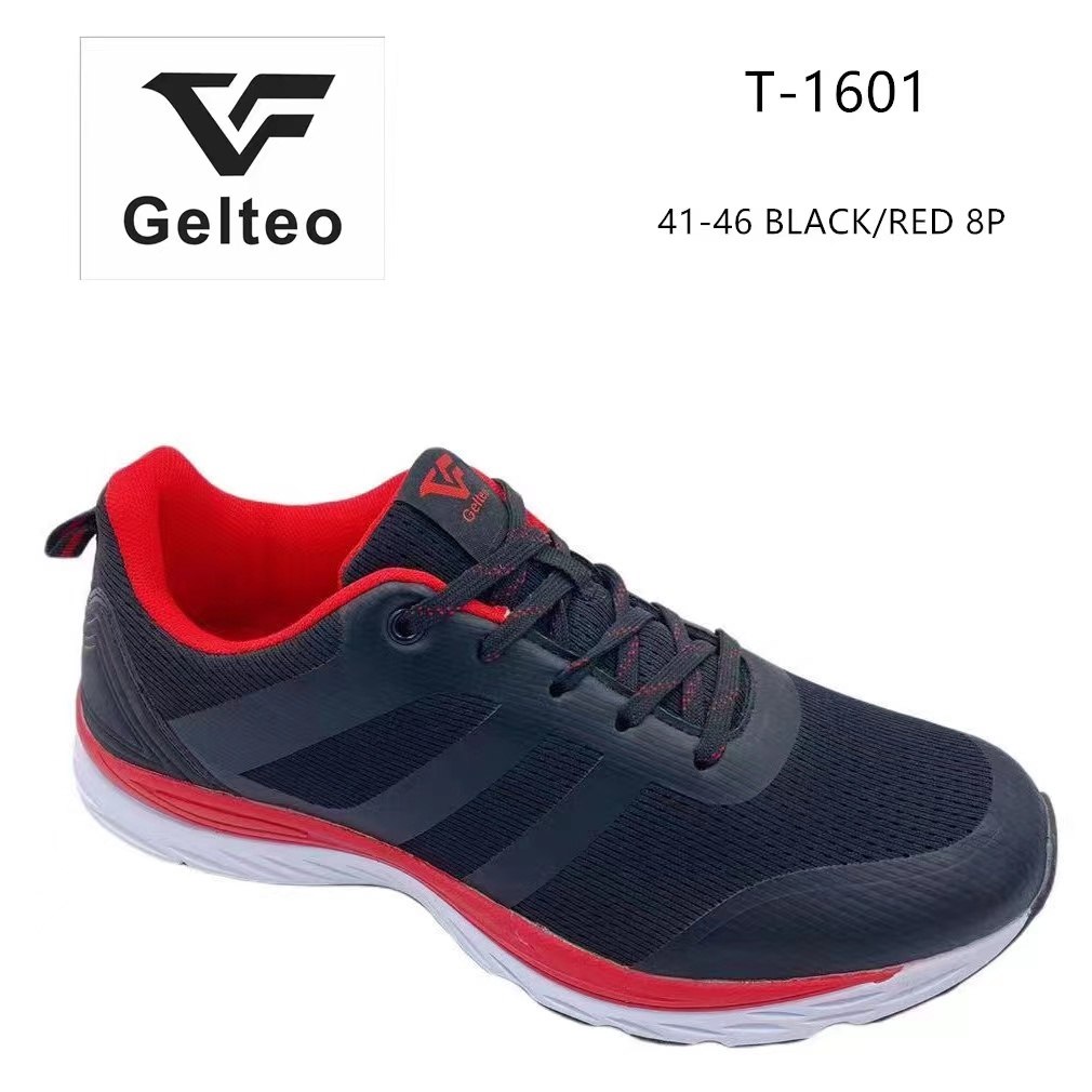 Męskie buty sportowe firmy GETO T-1601 Black/Red