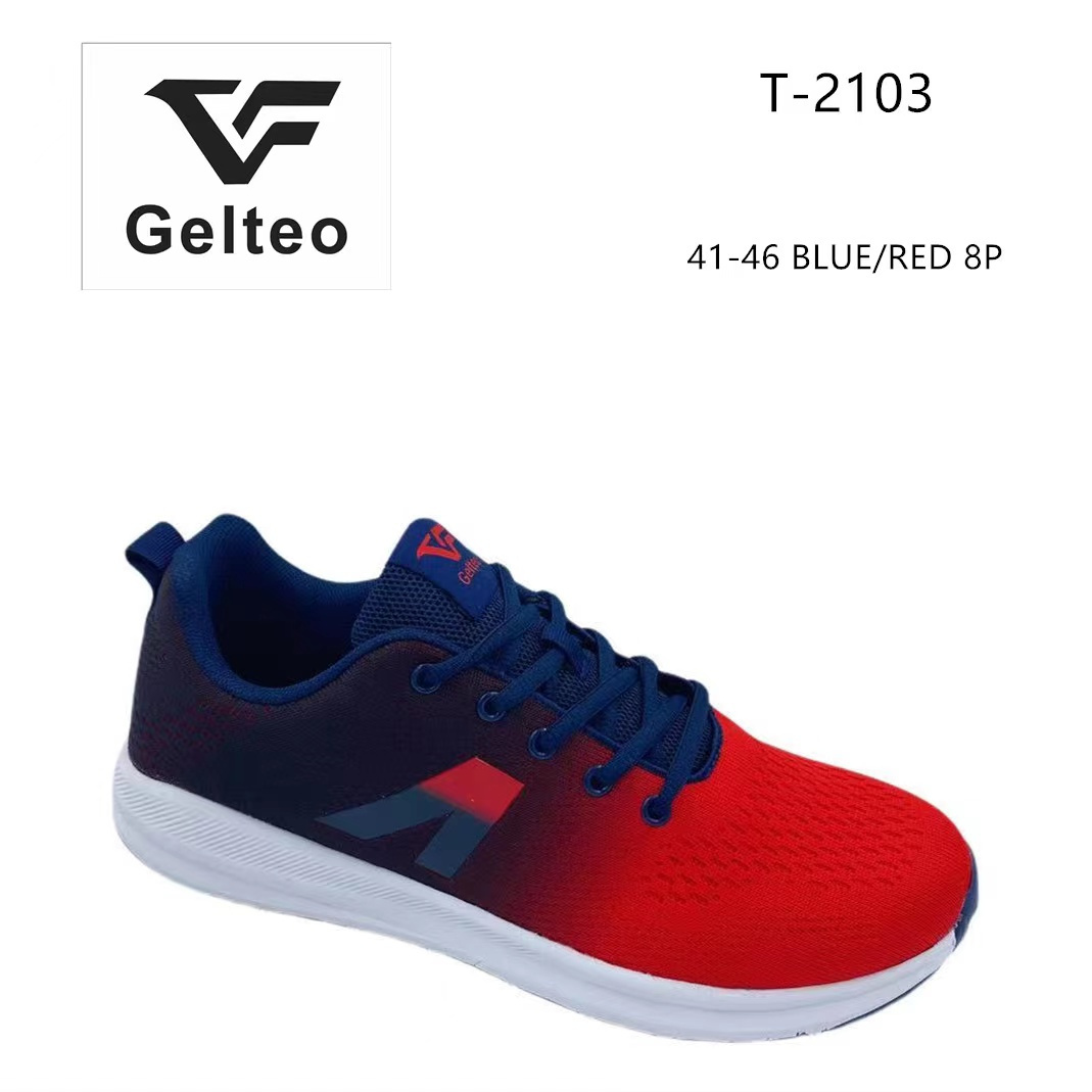 Męskie buty sportowe firmy GETO T-2103 Blue/Red