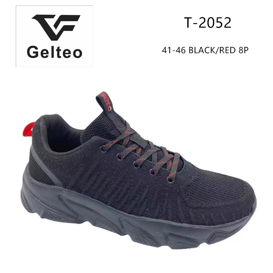 Męskie buty sportowe firmy GETO T-2052 Black/Red