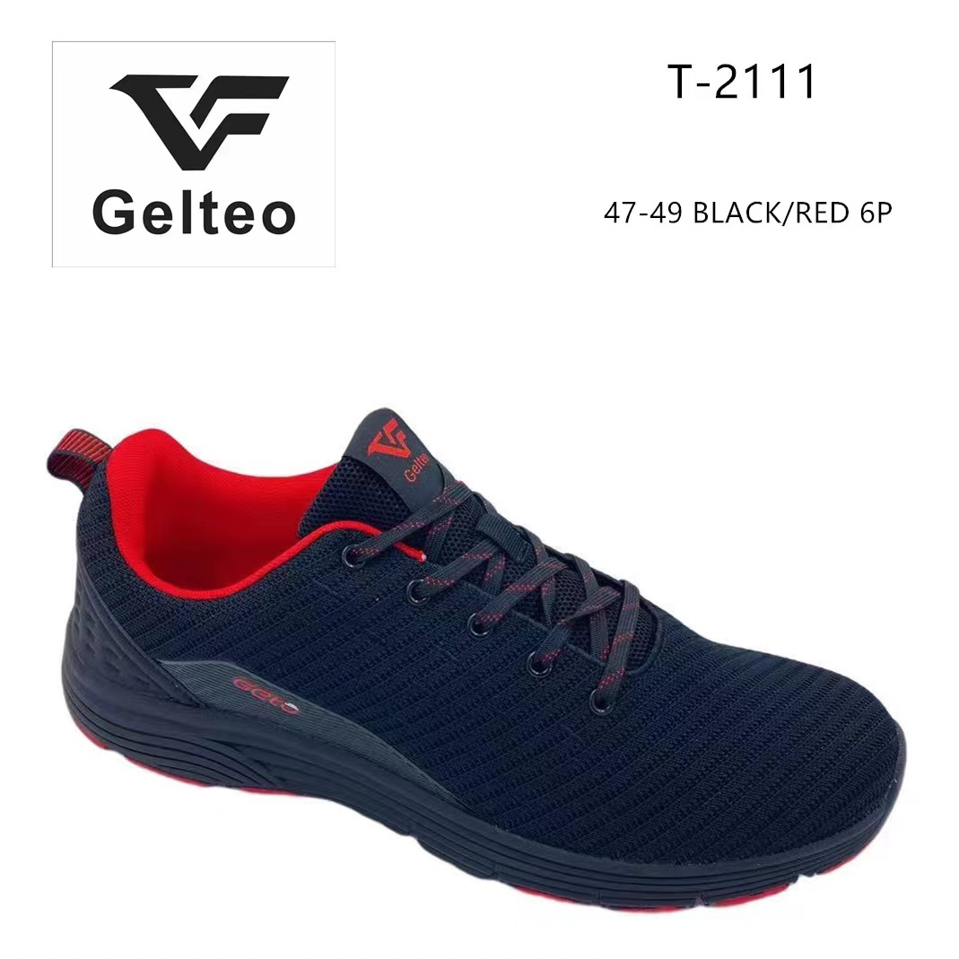 Męskie buty sportowe firmy GETO T-2111 Black/Red
