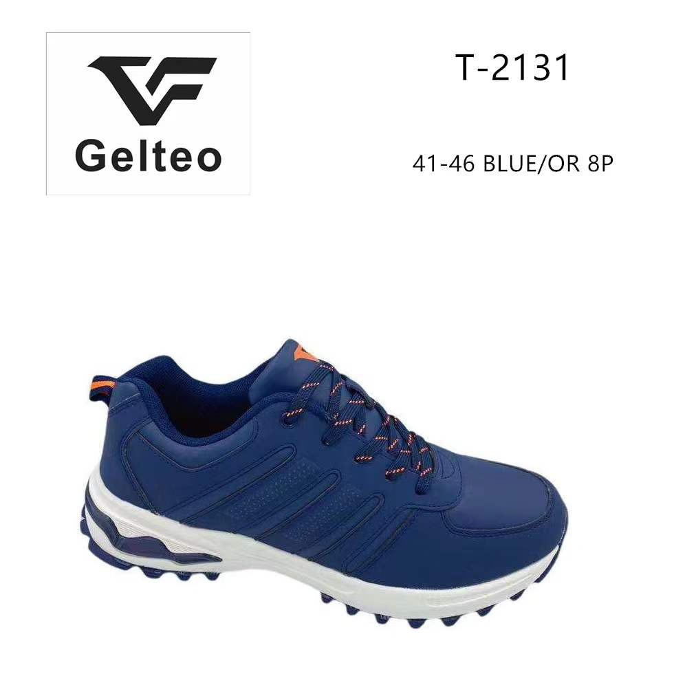 Męskie buty sportowe firmy GETO T-2131 BLUE/OR