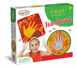 Gipsowy zestaw odcisków dłoni dla dzieci Handprint