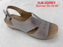 Damskie buty - sandały DJ8-2 Grey