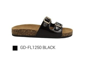 Damskie buty - klapki FL1250 BLACK