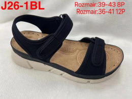 Damskie buty - sandały J26-1 Black