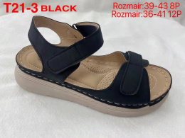 Damskie buty - sandały T21-3 Black