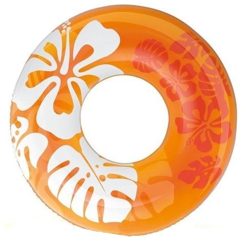 Koło dmuchane na wodę, materac LIŚCIE