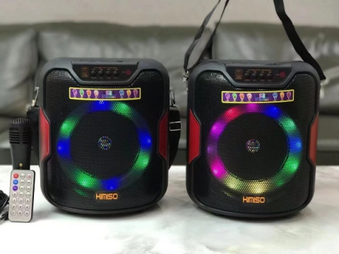 Głośnik stereo bezprzewodowy, przenośny Bluetooth USB - boombox