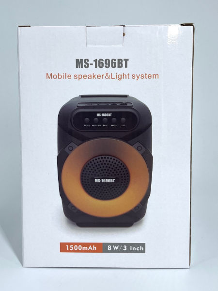 Głośnik stereo bezprzewodowy, przenośny Bluetooth USB - boombox