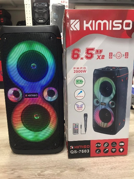 Głośnik stereo bezprzewodowy, przenośny Bluetooth USB - boombox