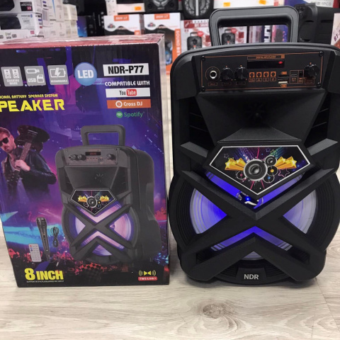 Głośnik stereo bezprzewodowy, przenośny Bluetooth USB - boombox