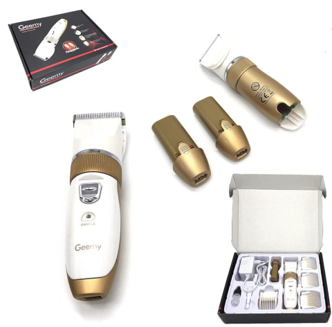 MASZYNKA DO WŁOSÓW GEEMY GM-6001 DWIE BATERIE