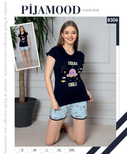 Piżama damska model: 8306 marki PIJAMOOD (od S do 2XL)