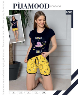 Piżama damska model: 8308 marki PIJAMOOD (od S do 2XL)