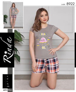 Piżama damska model: 8922 marki RINDA (od S do 2XL)