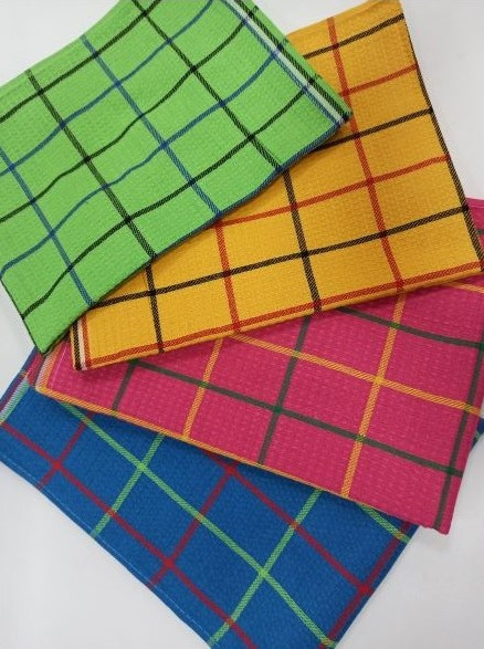 Ścierki kuchenne bawełniane o wym. 40x65 cm (opakowanie 20 sztuk, mix 4 kolory)