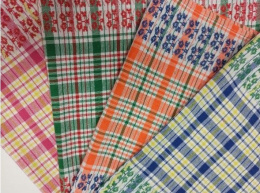Ścierki kuchenne bawełniane o wym. 38x67 cm (opakowanie 20 sztuk, mix 4 kolory)
