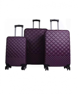 Zestaw 3 walizek podróżnych kabinowych na kółkach