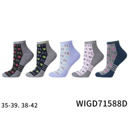 Women's socks, sizes 35-39 and 38-42