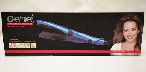 Ceramiczna prostownica do włosów marki GEEMY model: GM-1986
