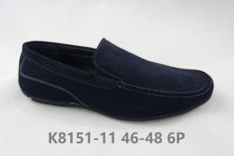 Men's half shoes, slippers, moccasins suede brand MEKO MELO (sizes 46-48)