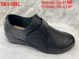 Women's semi-boots, pumps FEISAL model TA1-3BL sizes 36-41 and 39-43