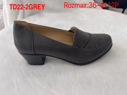 Women's semi-boots, pumps FEISAL model TD22-2 GREY sizes 36-41