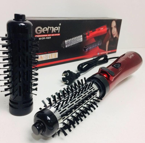 Lokówka do stylizacji + suszarka do włosów na gorące powietrze marki GEMEI model: GM-4829