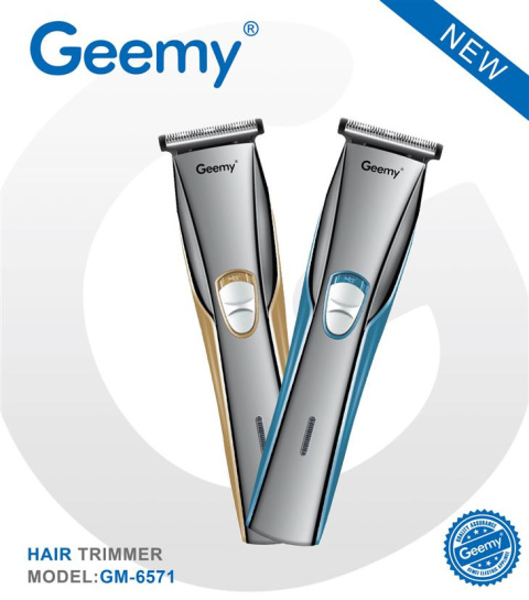 Profesjonalna, bezprzewodowa elektryczna maszynka do strzyżenia włosów i brody, trymer marki GEEMY model: GM-6571