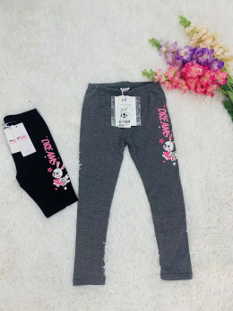 Trousers, girls' leggings (age: 3-8) model: KL-21252B