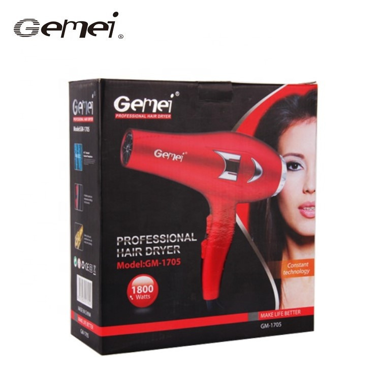 Hair dryer brand: GEMEI model: GM-1705