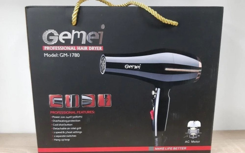 Suszarka do włosów marki: GEMEI model: GM-1780