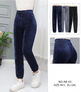 Women's sweatpants model: AB-63 size ( M-L; XL-2XL )