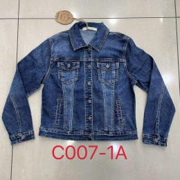 Women's denim jacket by RE-DRESS model: C007-1A