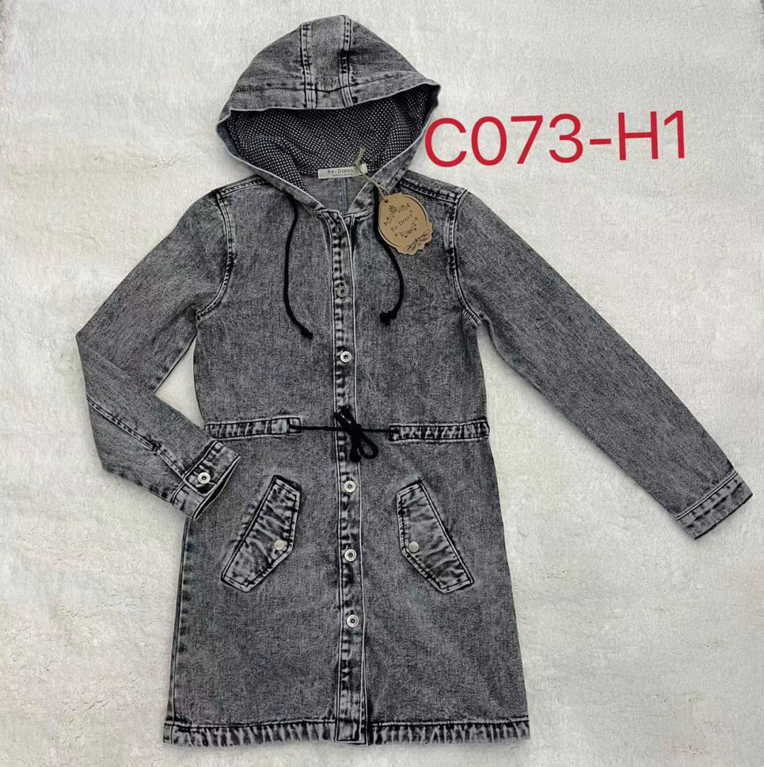 Women's denim jacket by RE-DRESS model: C073-H1