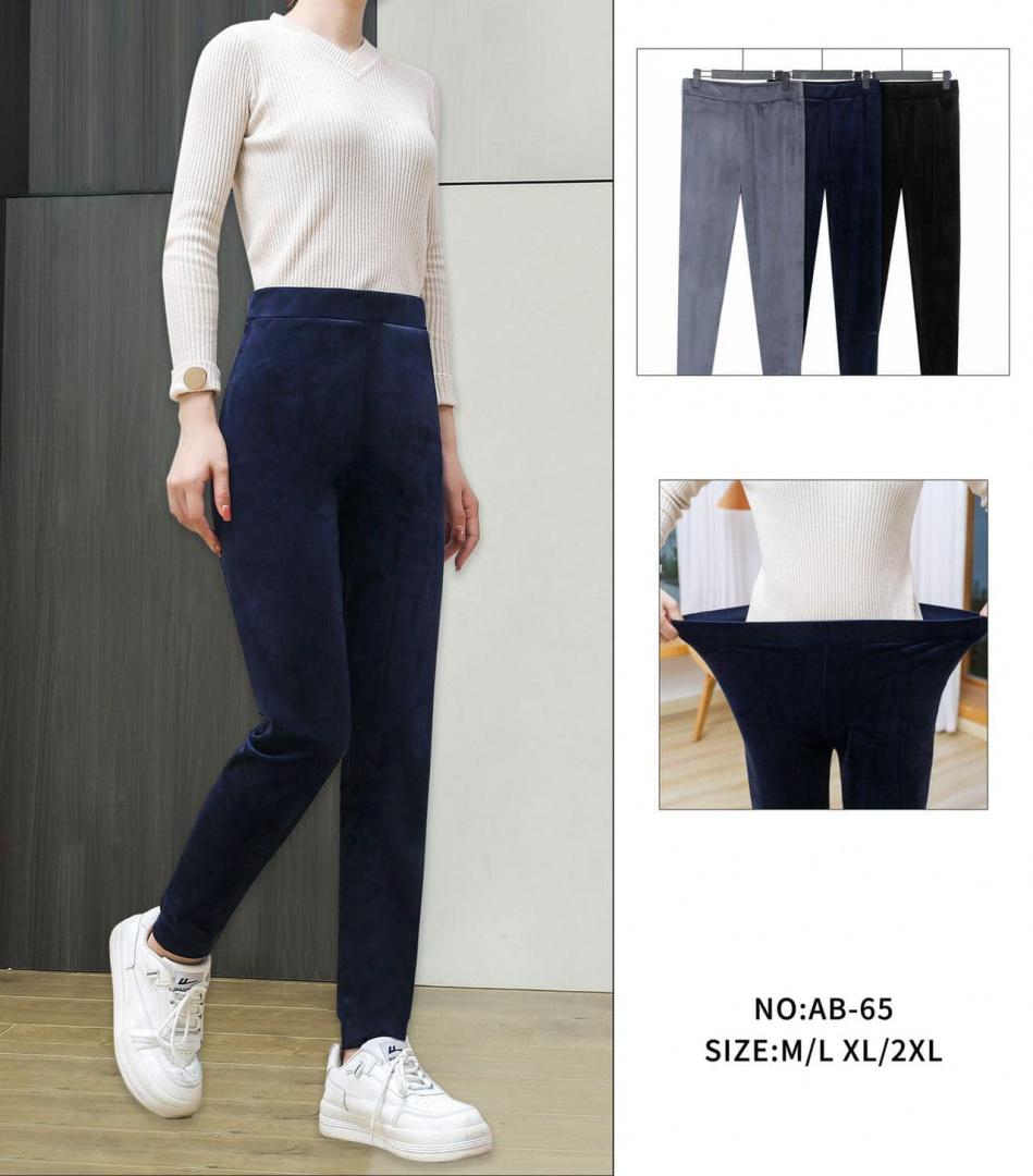 Women's sweatpants model: AB-65 size ( M-L; XL-2XL )