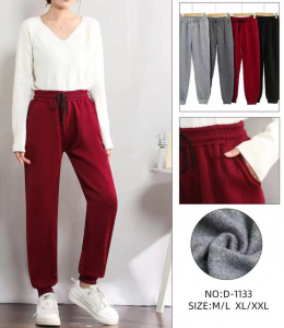 Women's sweatpants model: D-1133 size ( M-L; XL-2XL )