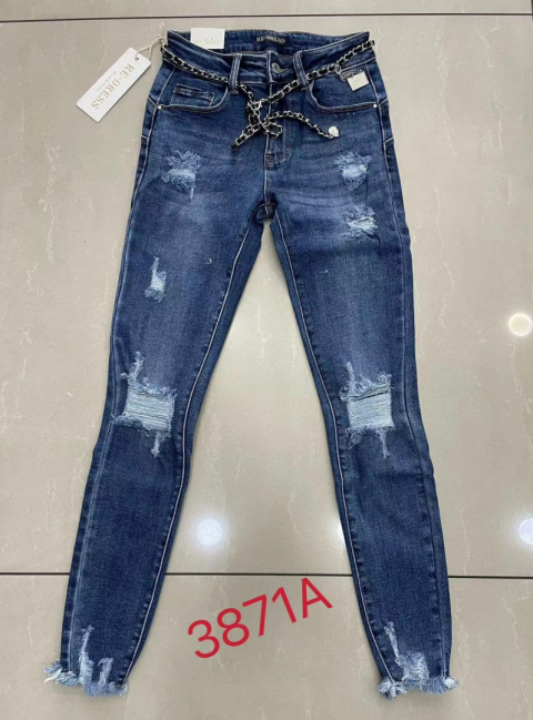 Spodnie jeansowe damskie marki RE-DRESS model: 3871A