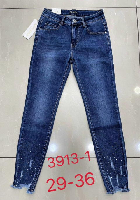 Spodnie jeansowe damskie marki RE-DRESS model: 3913-1