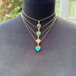 Women's pendants, chains, necklaces