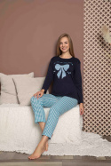 Thin women's pajamas with long sleeves size M-2XL