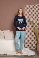 Thin women's pajamas with long sleeves size M-2XL