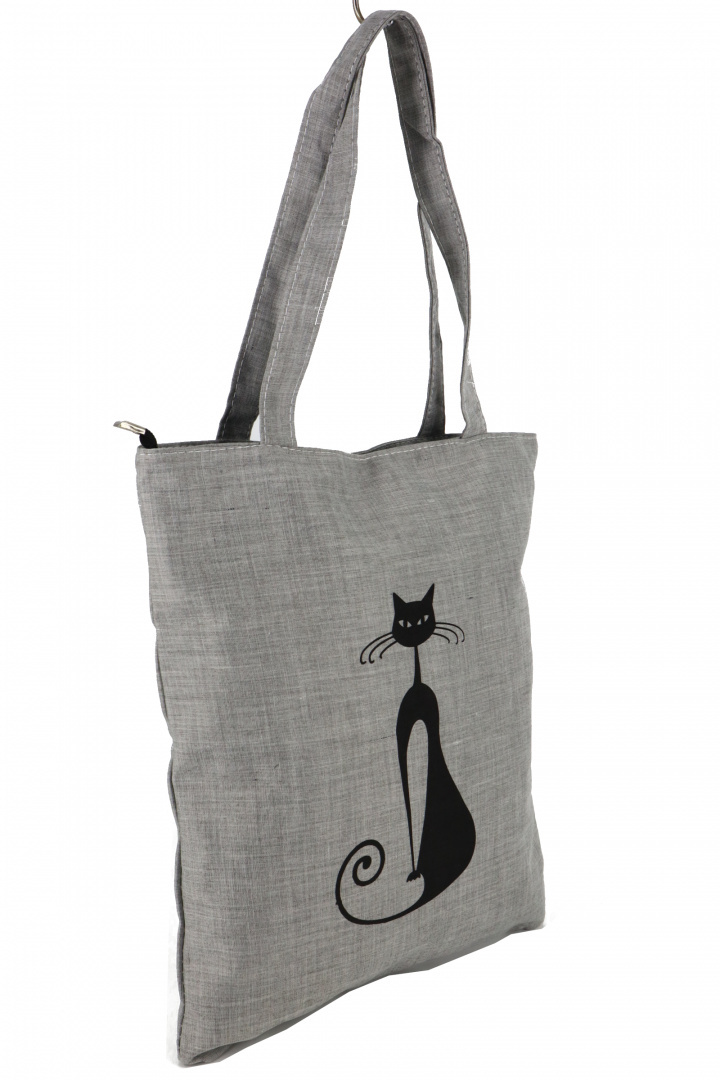 Eco fabric shopping bag model: ysy-12 Grey