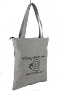 Eco fabric shopping bag model: ysy-11 Grey
