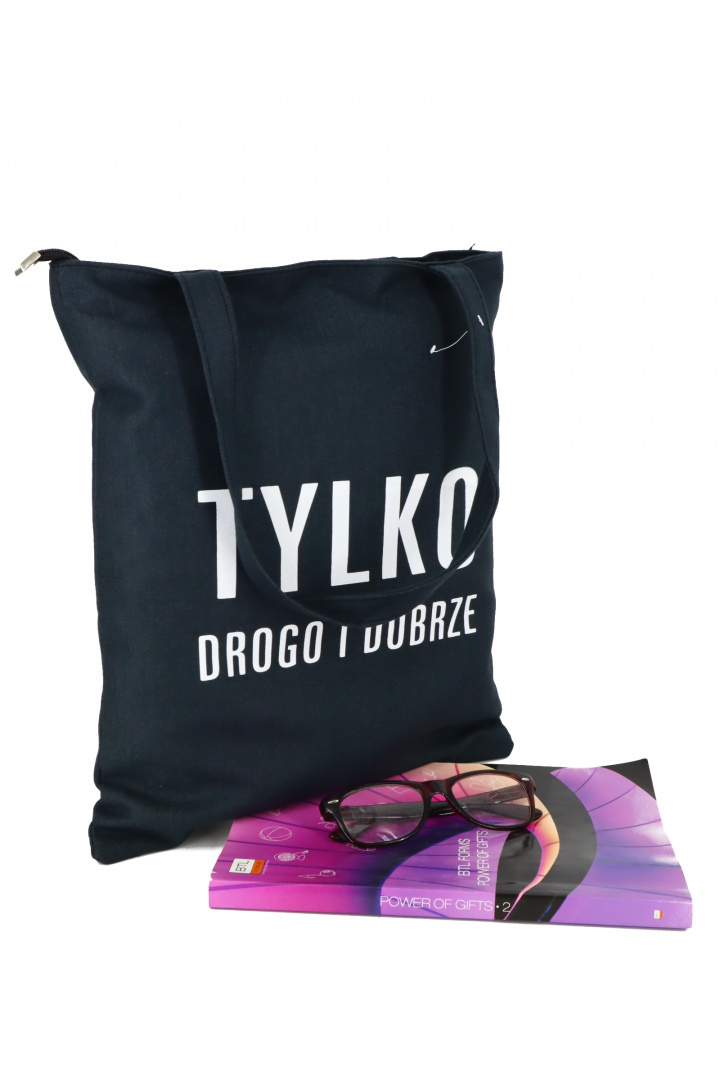 Eco fabric shopping bag model: ysy-14 Black