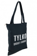 Eco fabric shopping bag model: ysy-14 Black