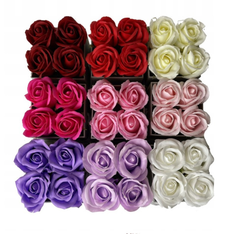 Soap flowers - roses perfect for a Gift